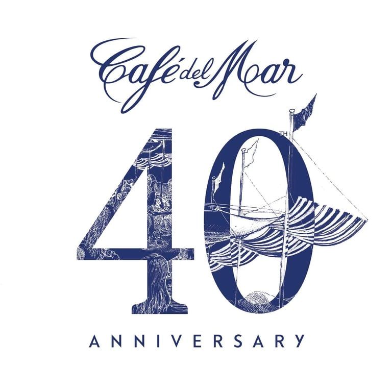 Cafe del Mar 40th Anniversary Album Artwork