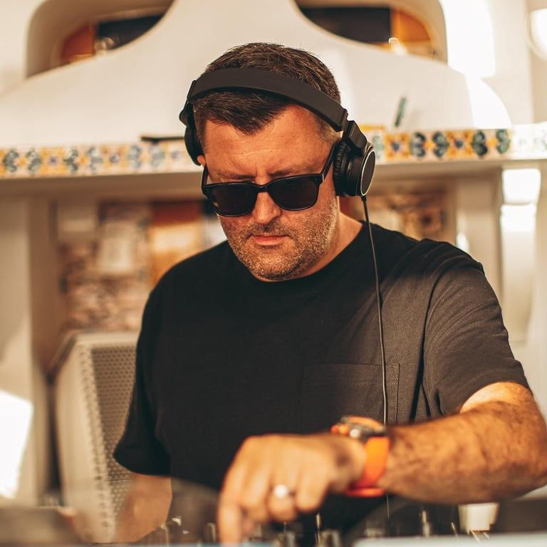 Darran Pownall at Cafe del Mar Ibiza